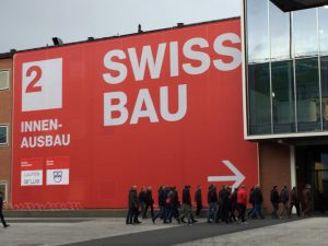 Swissbau 2018 Eingang Halle 2